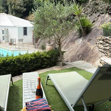 Nyaraló Rustico Antonia With Seaview And Pool Bieno