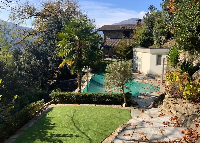 Rustico Antonia With Seaview And Pool Сasa de vacaciones Bieno (Piedmont)